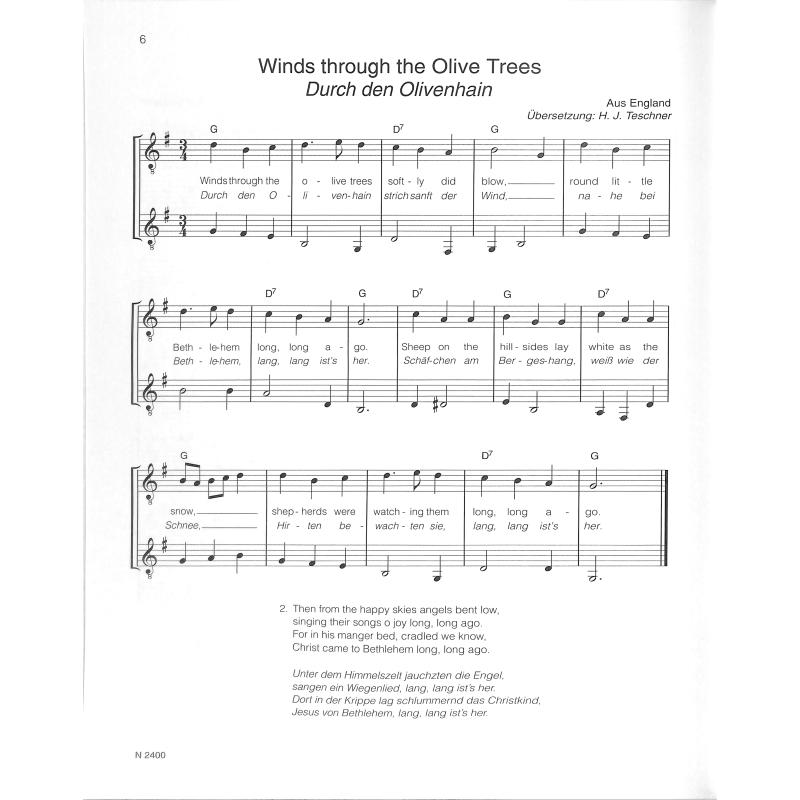 Fridolins Weihnachtsalbum (f. 1-2 Git.), H. J. Teschner
