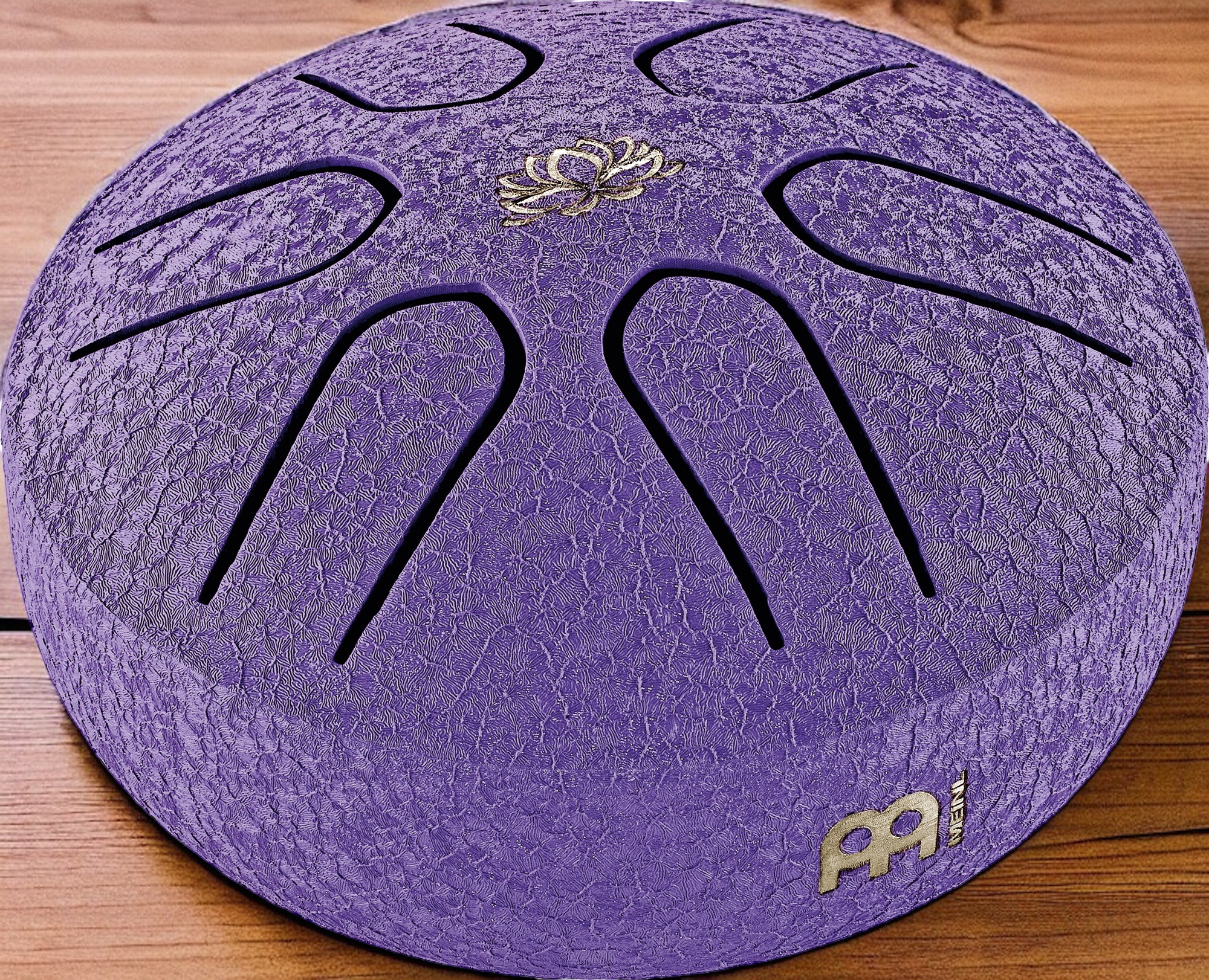 MEINL PSTD1PLF Pocket Steel Tongue Drum A-Dur, lila MEINL PSTD1PLF Pocket Steel Tongue Drum A-Dur, lila