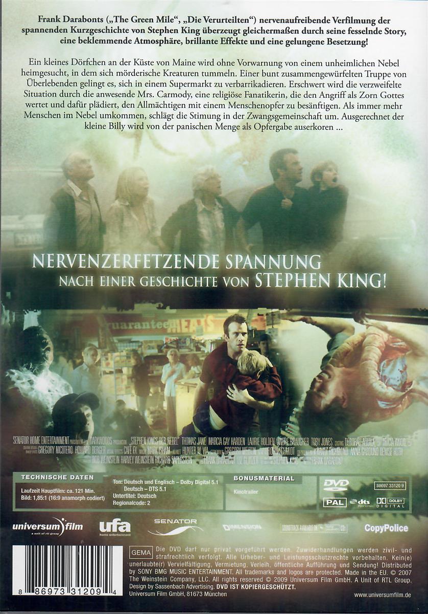 DVD Stephen Kings Der Nebel