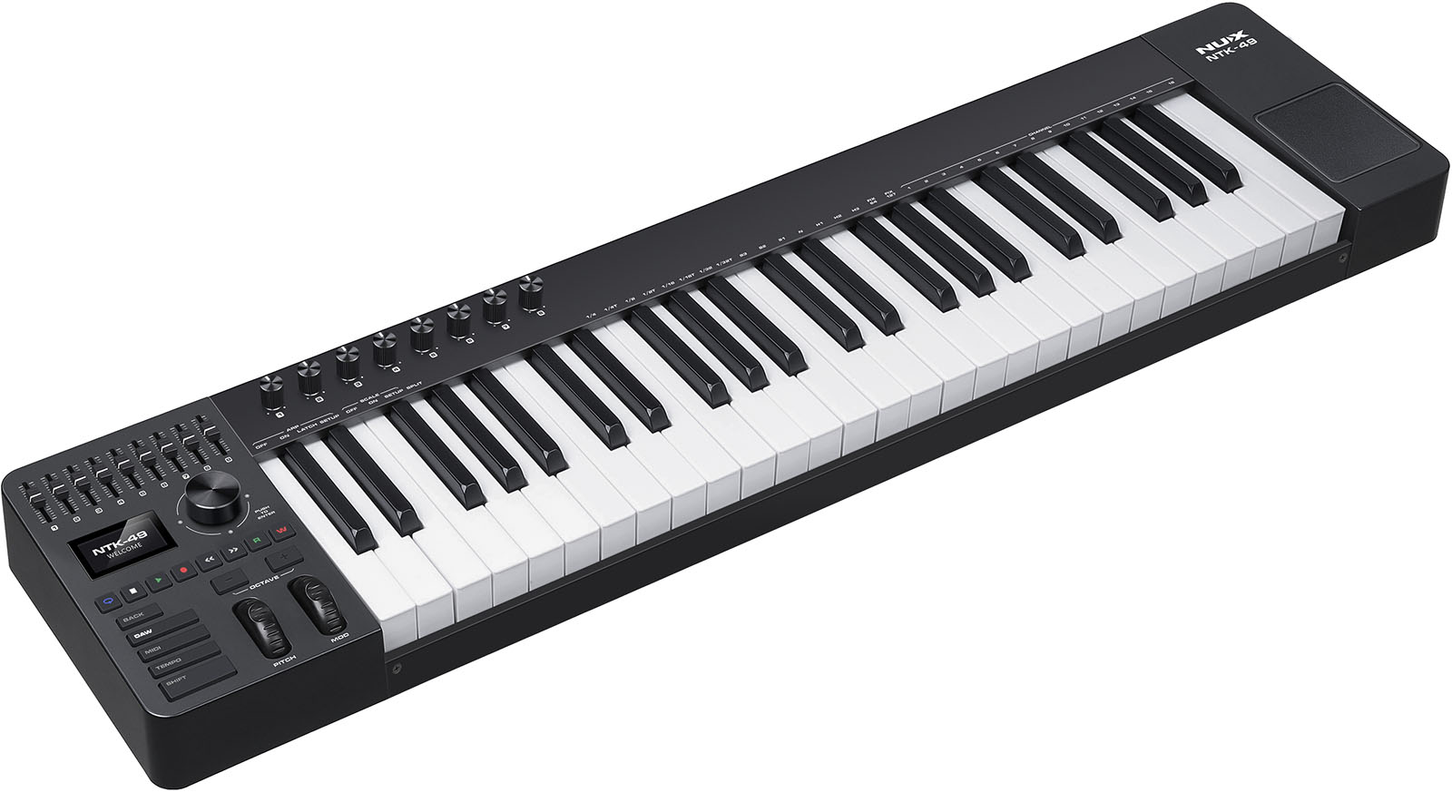 NUX NTK49 MIDI Controller Keyboard mit 49 Tasten