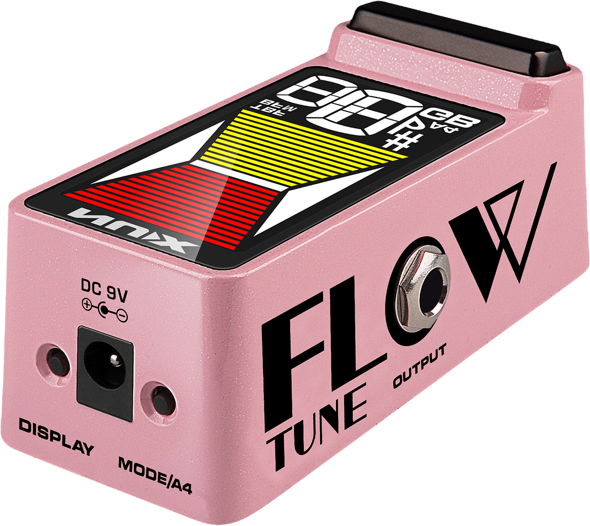 NUX FLOWTUNE 2 pink chromatisches Stimmgerät