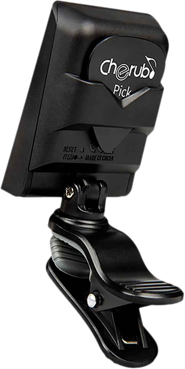 Cherub WST680 Moai Clip-On-Tuner inkl. Plektrumhalterung