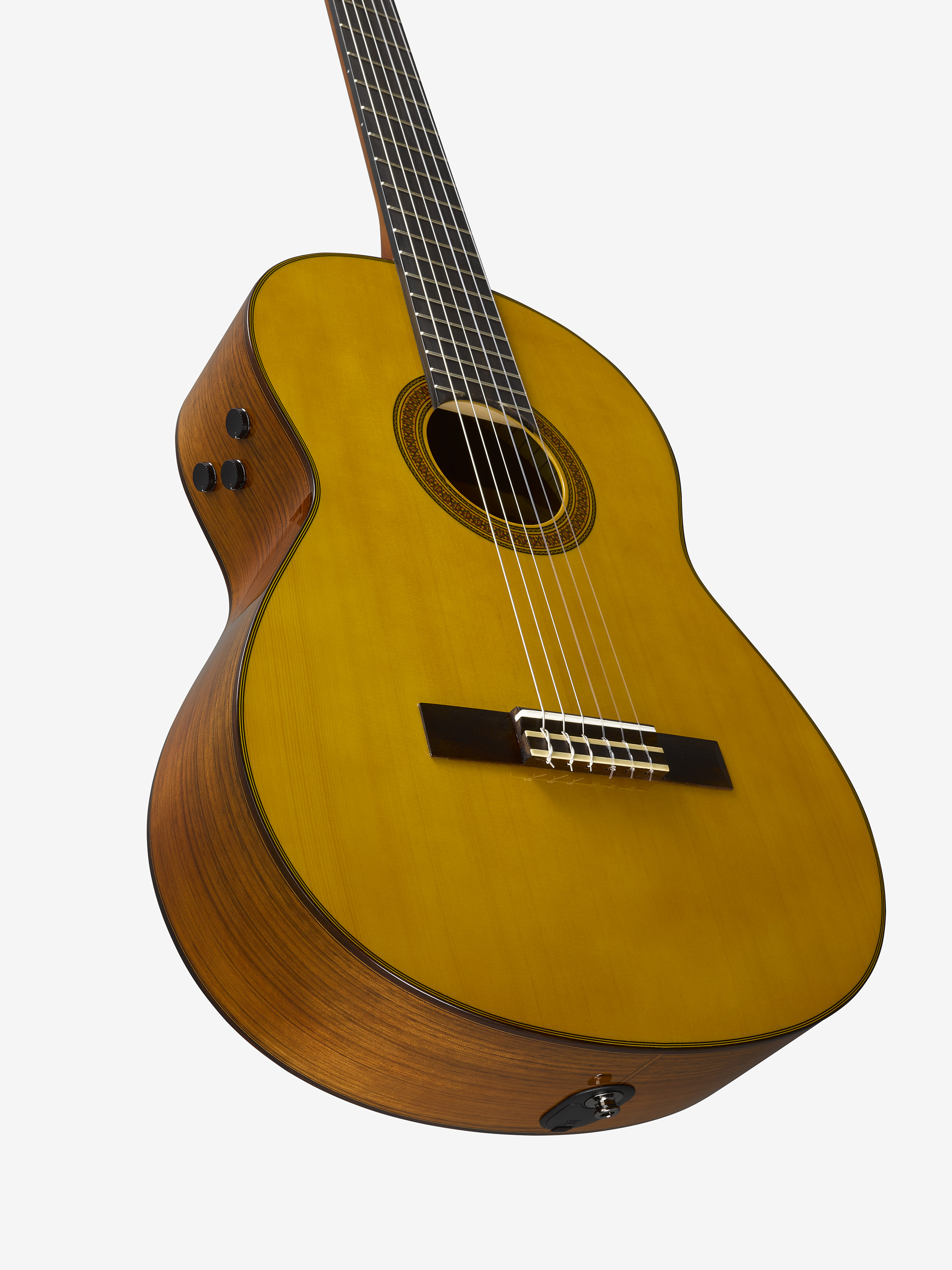 Yamaha CGTA NT Transacoustic Konzertgitarre, natur
