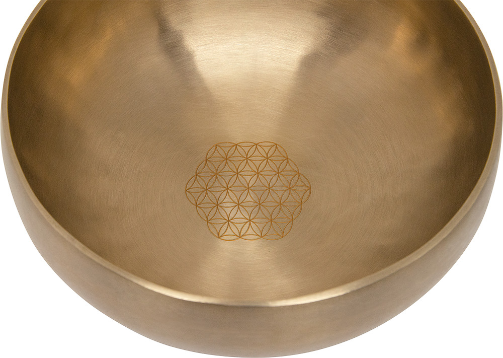 Meinl Klangschale Sonic Energy SBSFOL1000 Flower of life 1000G inkl. Tasche und Ring