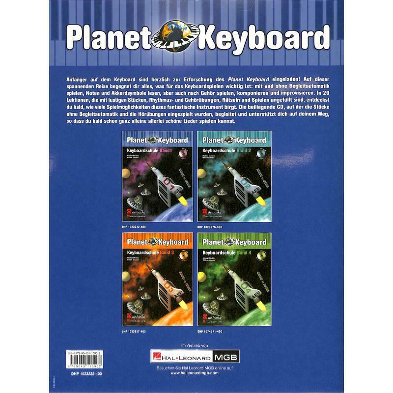Planet Keyboard Band 1 inkl. Audiotracks Online