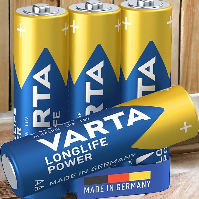 Varta Packung Batterien AA Long Life (4 Stück)