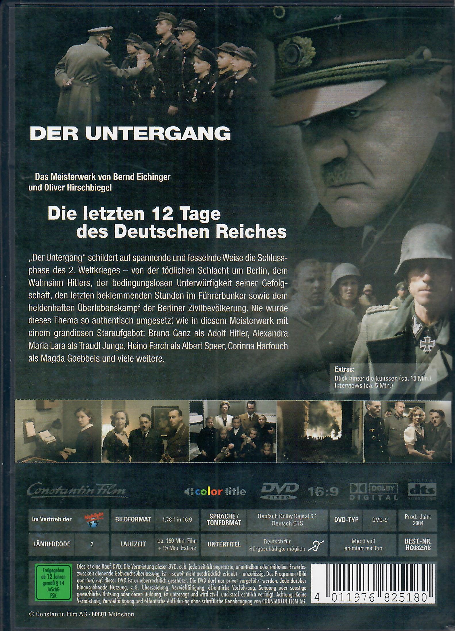 DVD Der Untergang