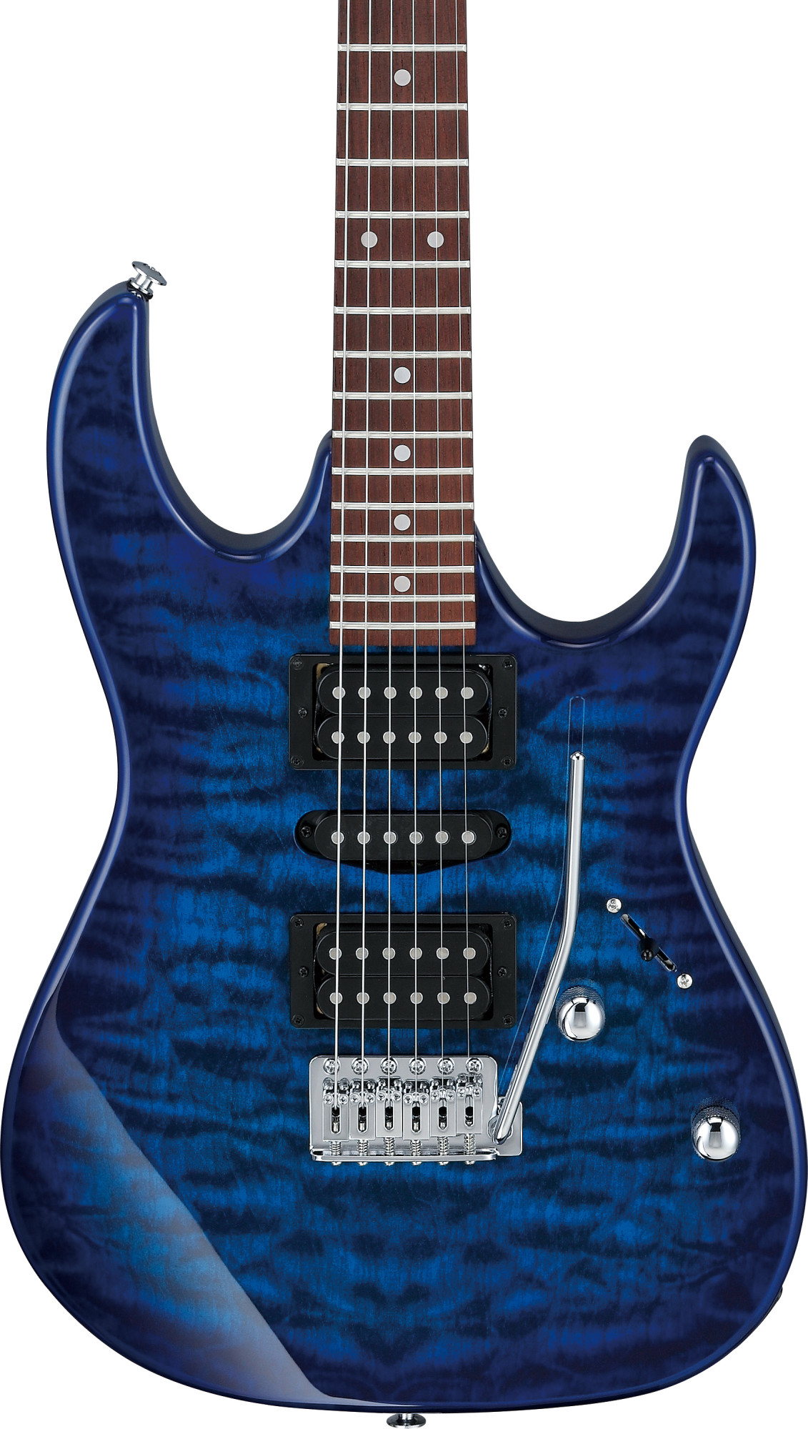 Ibanez GRX70QATBB E-Gitarre Blue Burst