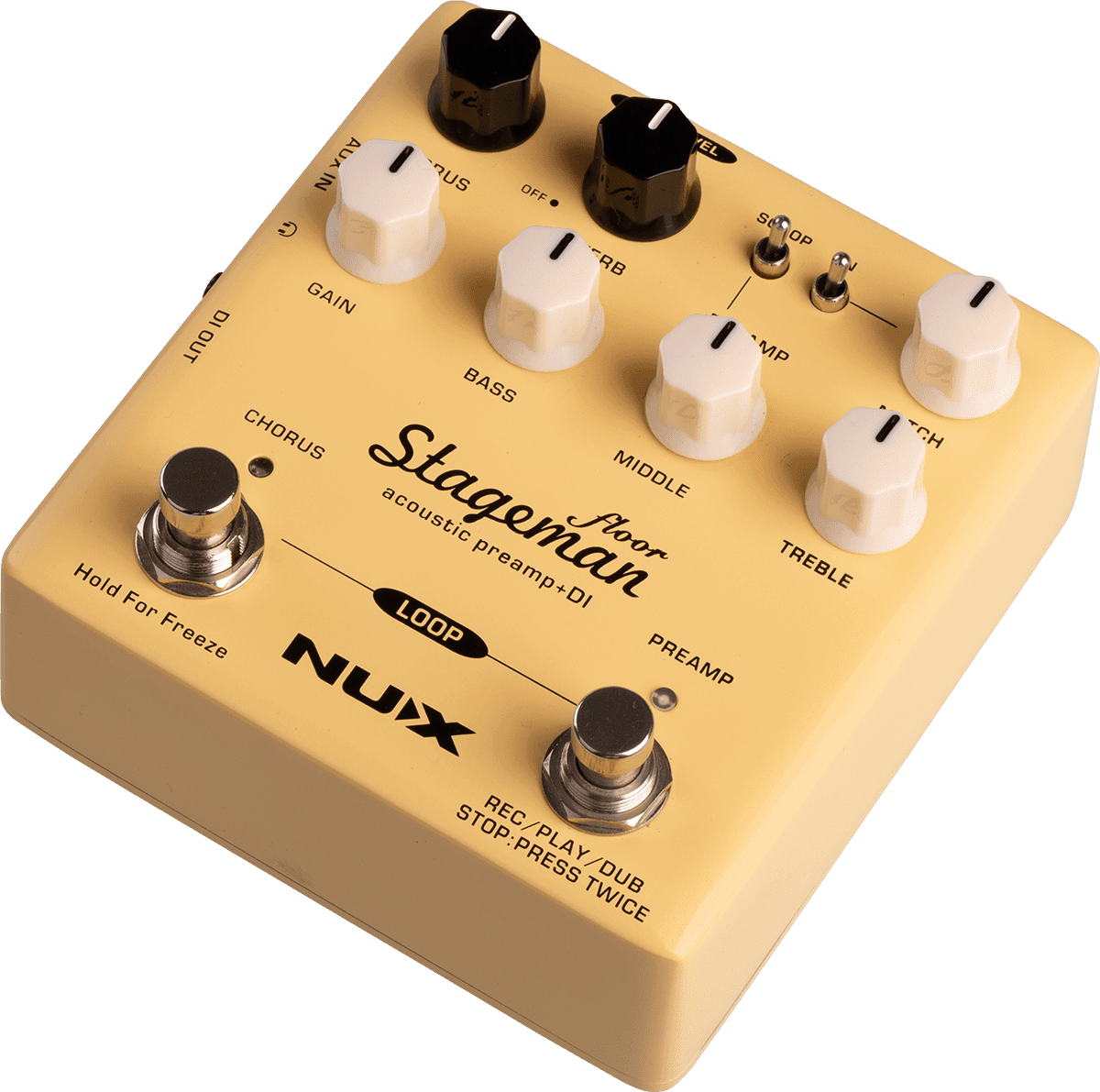 NUX NAP5 Stageman Floor Acoustic PreAmp + DI