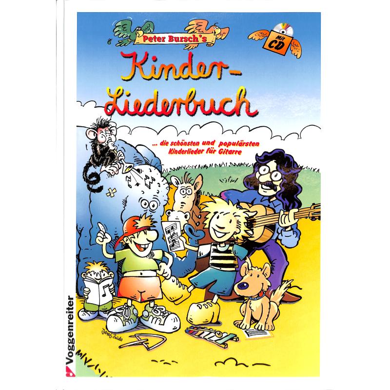 Kinderliederbuch, P. Bursch inkl.  CD
