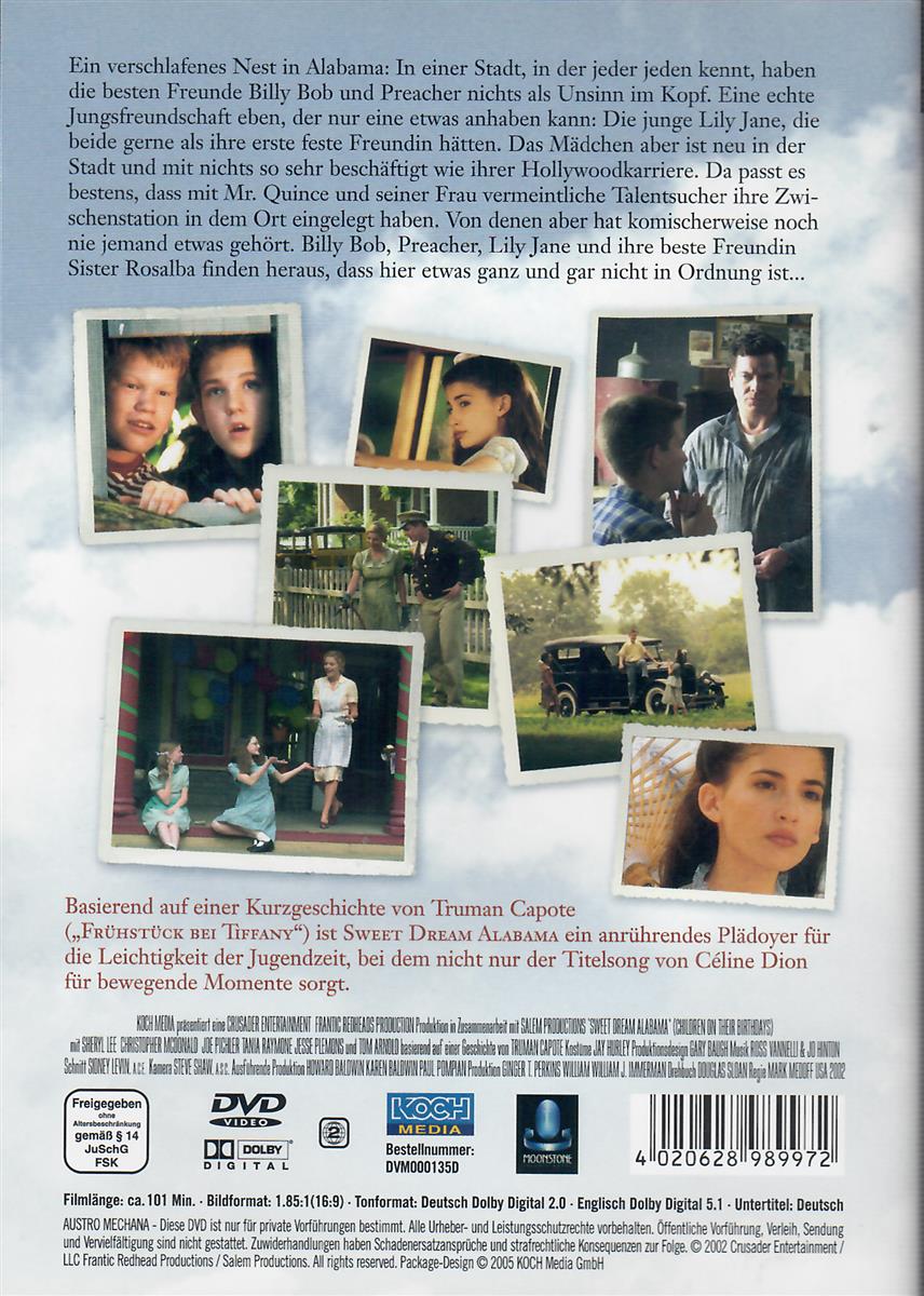 DVD Sweet Dream Alabama