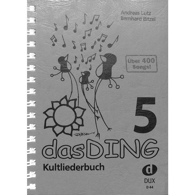 Das Ding 5 Kultliederbuch