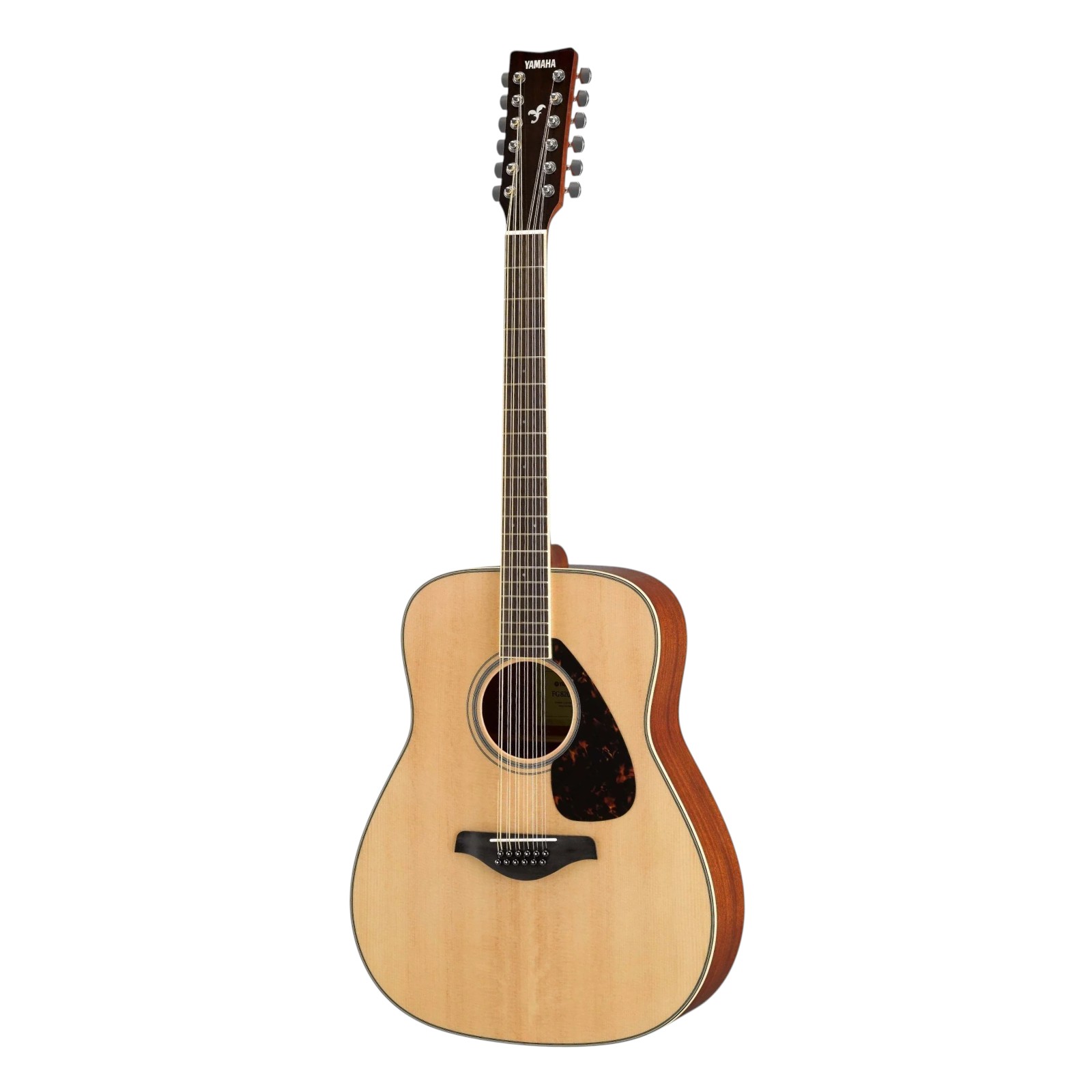 YAMAHA FG82012NTII - 12-saitige Westerngitarre, Fichtendecke