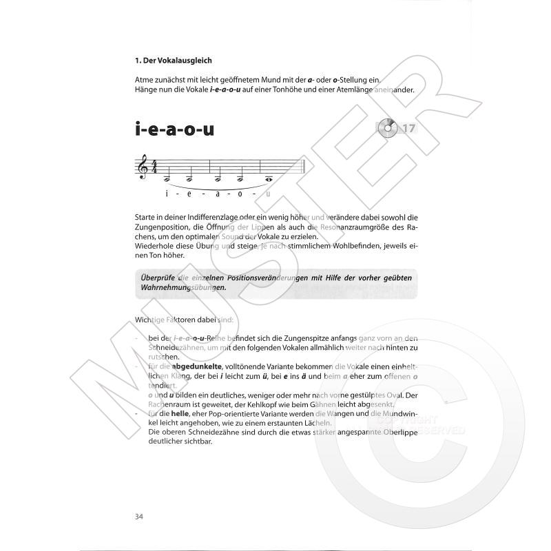 Voice Basics inkl. CD - Stimmentraining für Sänger
