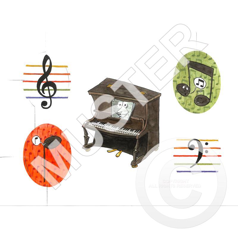 Aktionsbuch zur Klavierschule ,,Piano-Kids" Bd. 1 von Hans-Günter Heumann