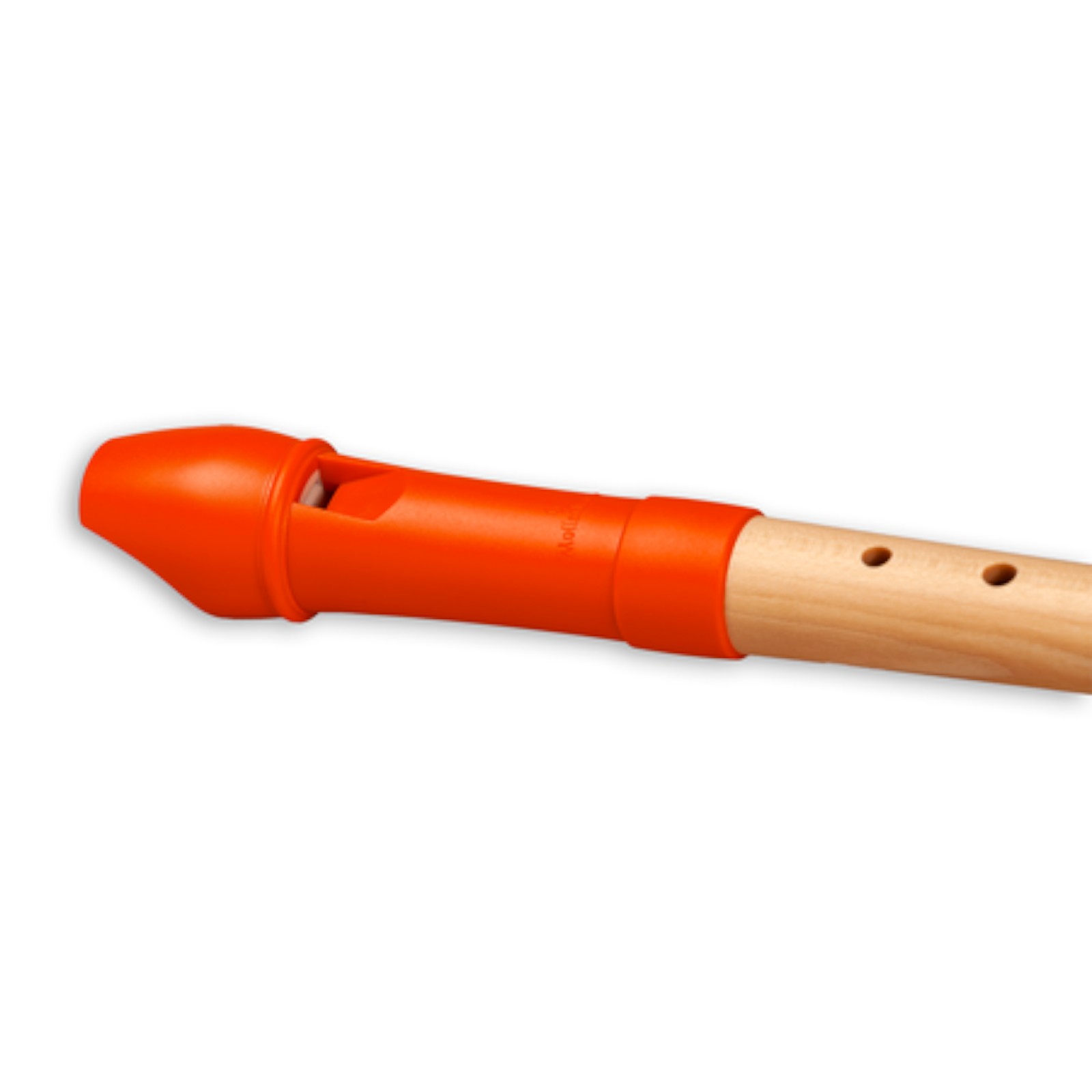 Mollenhauer 17314 Fipple Digi Sopranblockflöte deutsch orange Einfachloch