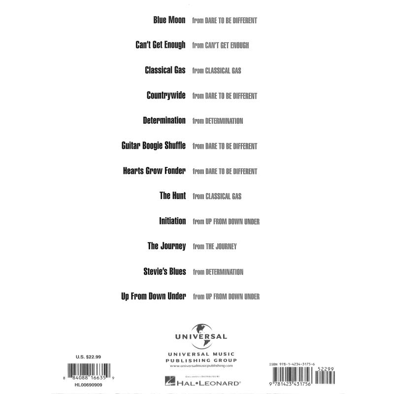 Soongbook - Best of Tommy Emmanuel Git Tab Recorderd Version