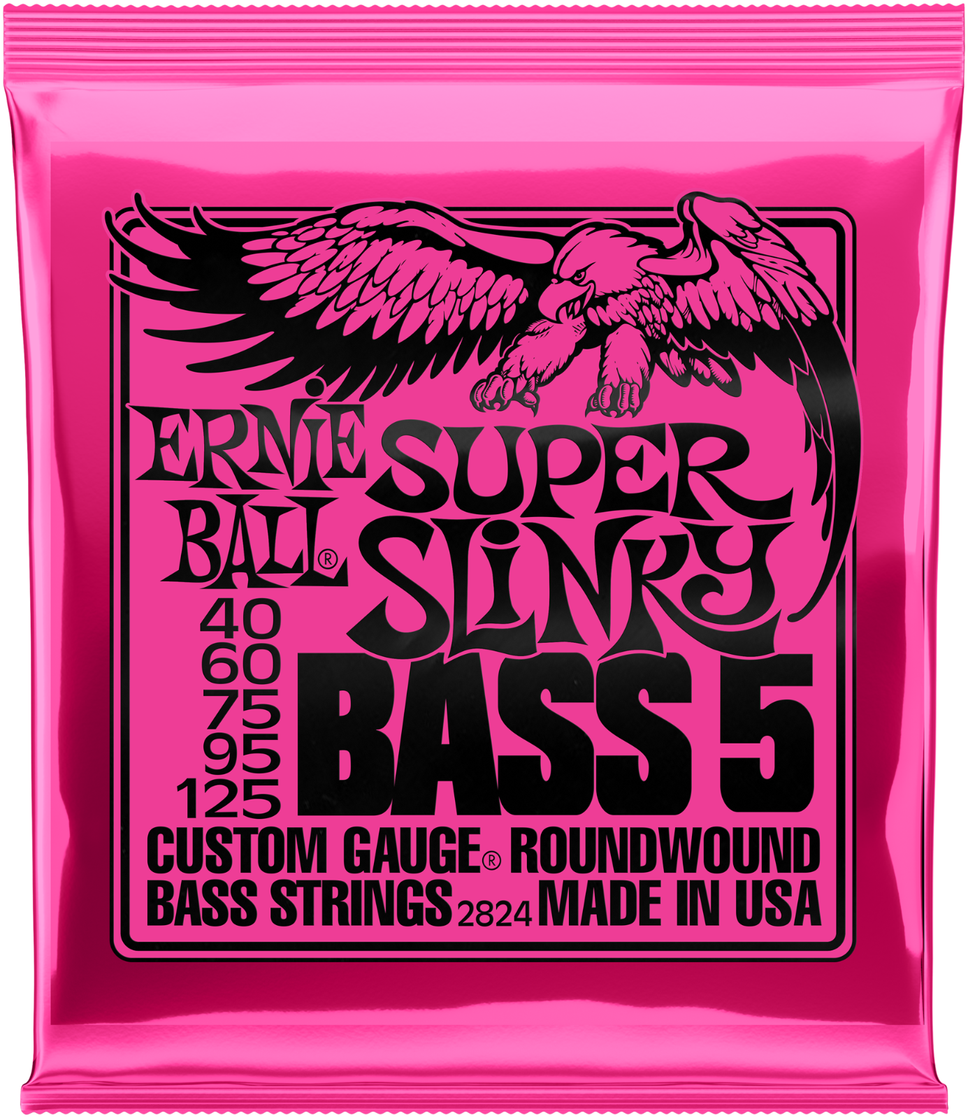 Ernie Ball 2824 Extra Slinky Satz Saiten für 5-saitigen E-Bass
