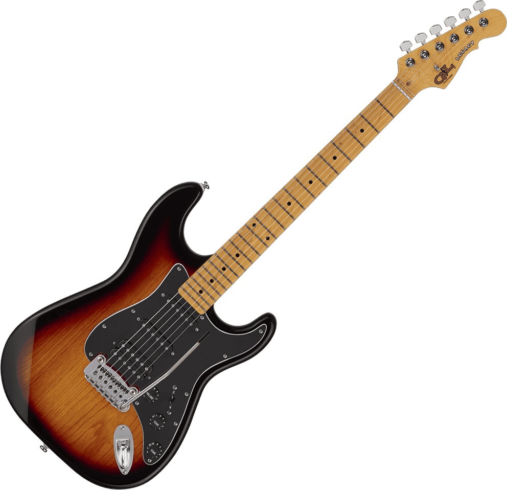 G&L Tribute Legacy HSS3TSMP Stratocaster E-Gitarre - Sunburst