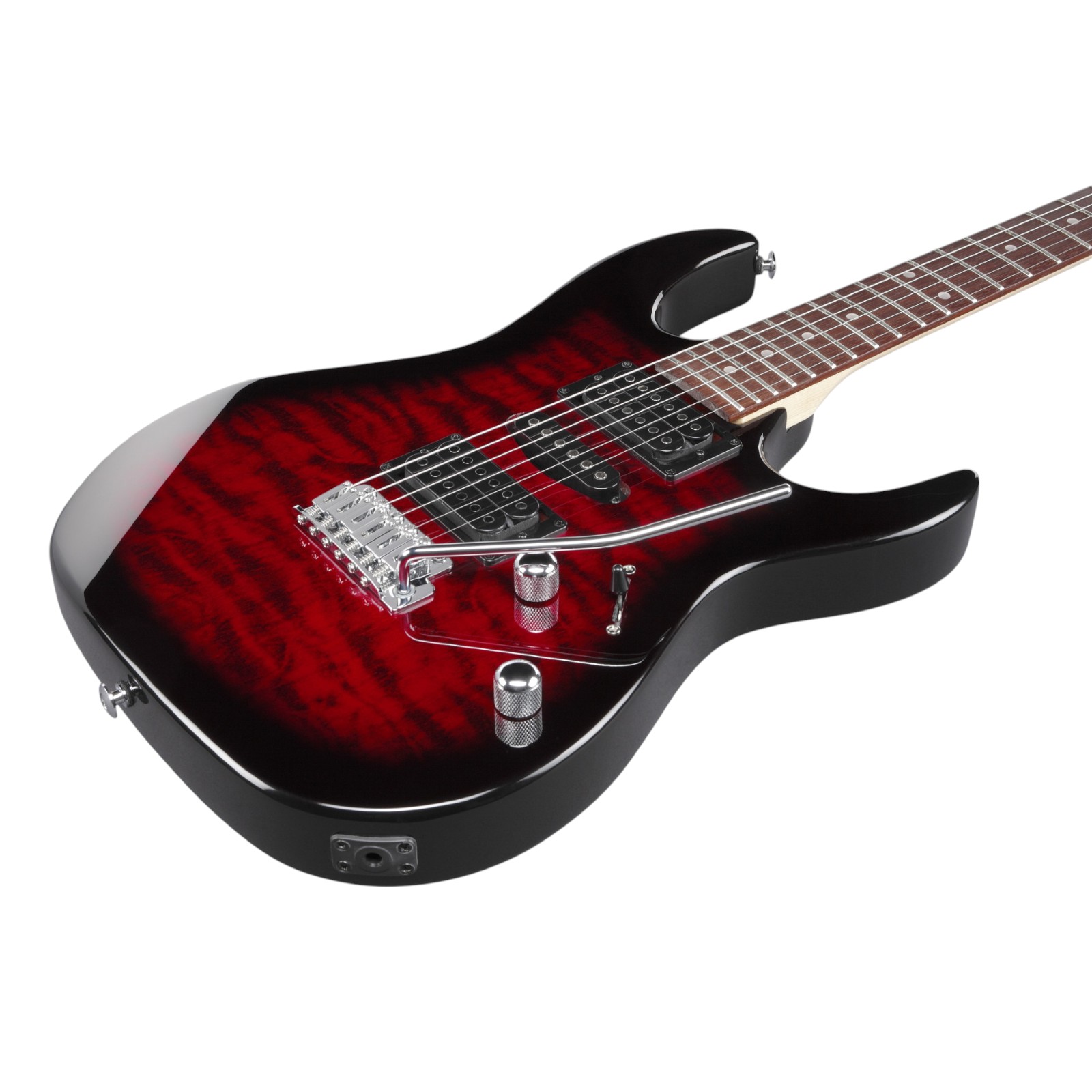 Ibanez GRX70QATRB E-Gitarre Red Burst