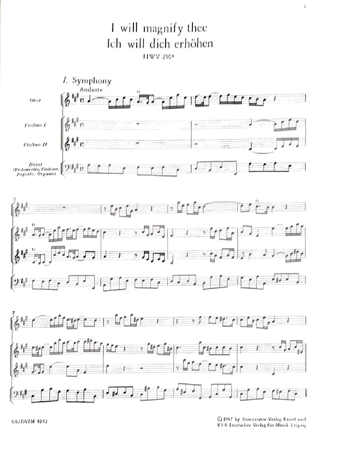 Anthems für Cannons II G. Händel - gebraucht