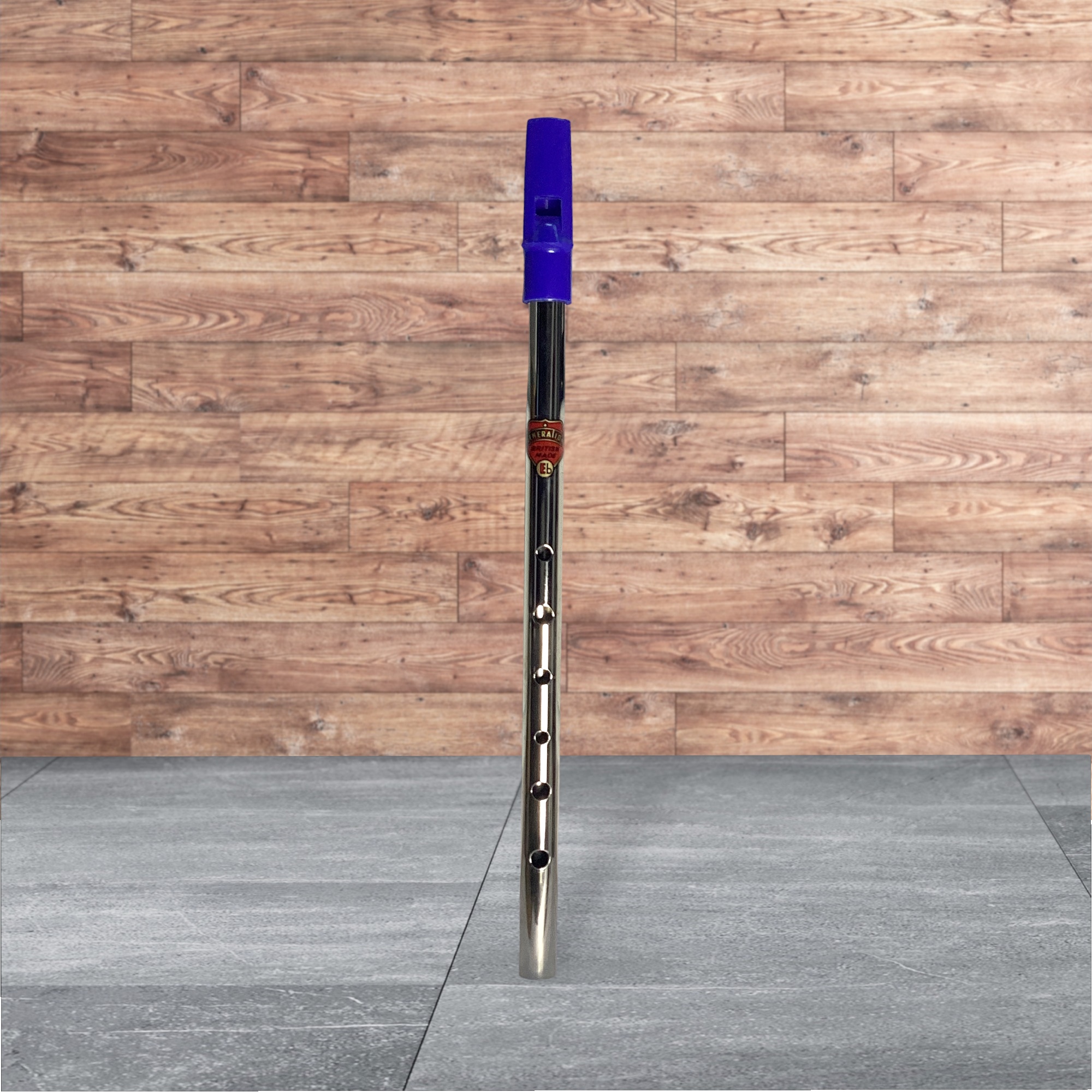 Flageolet Tin Whistle aus Nickel - verschiedene Stimmungen wählbar