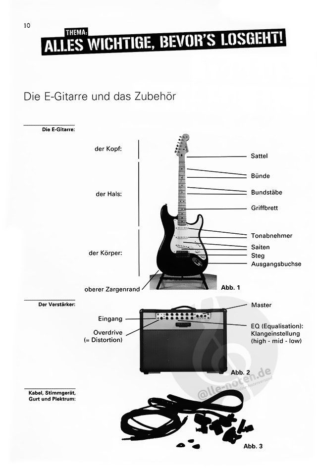 Schule für E-Gitarre inkl. online Audio, M. Langer