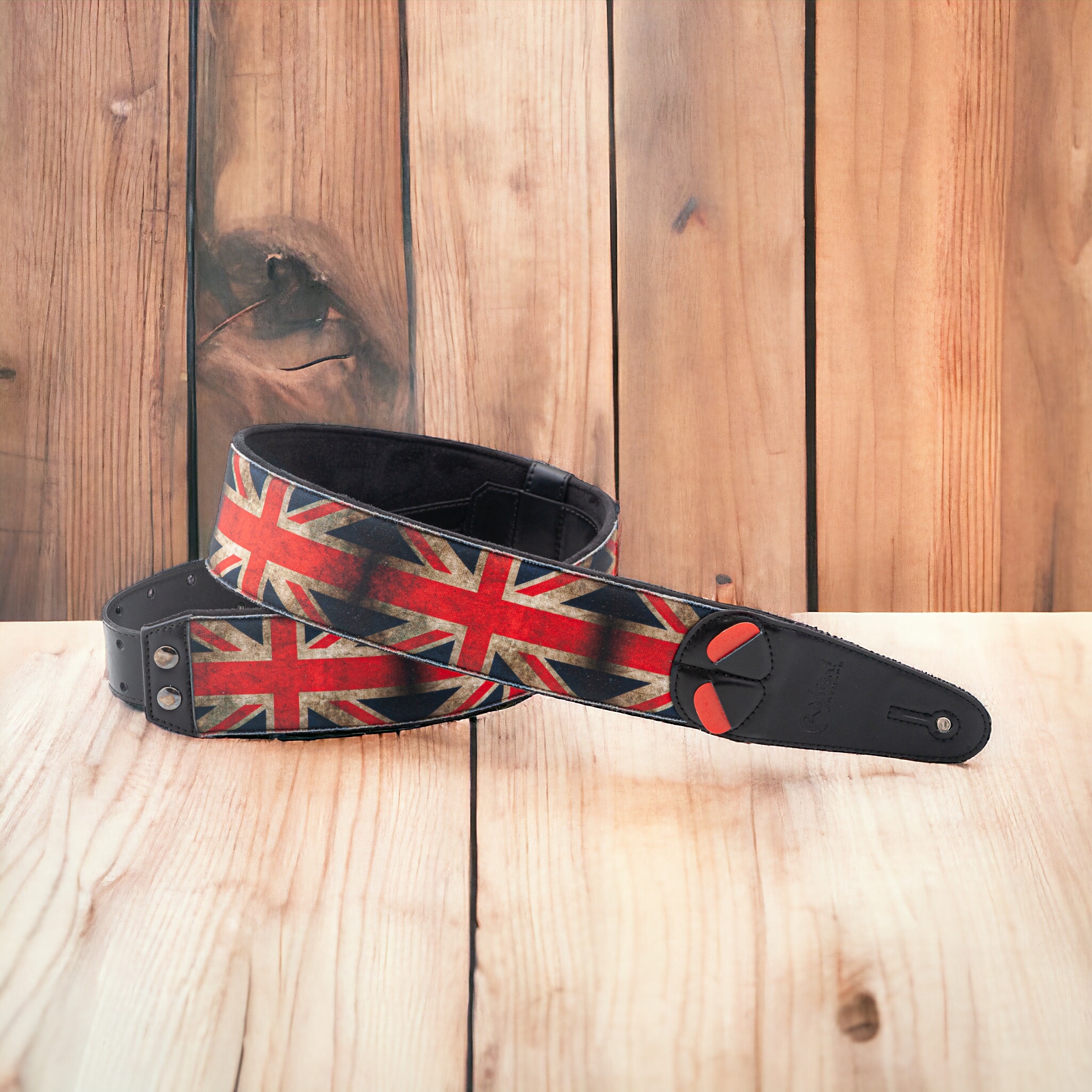 RightOn! Gitarrengurt Mojo Union Jack british