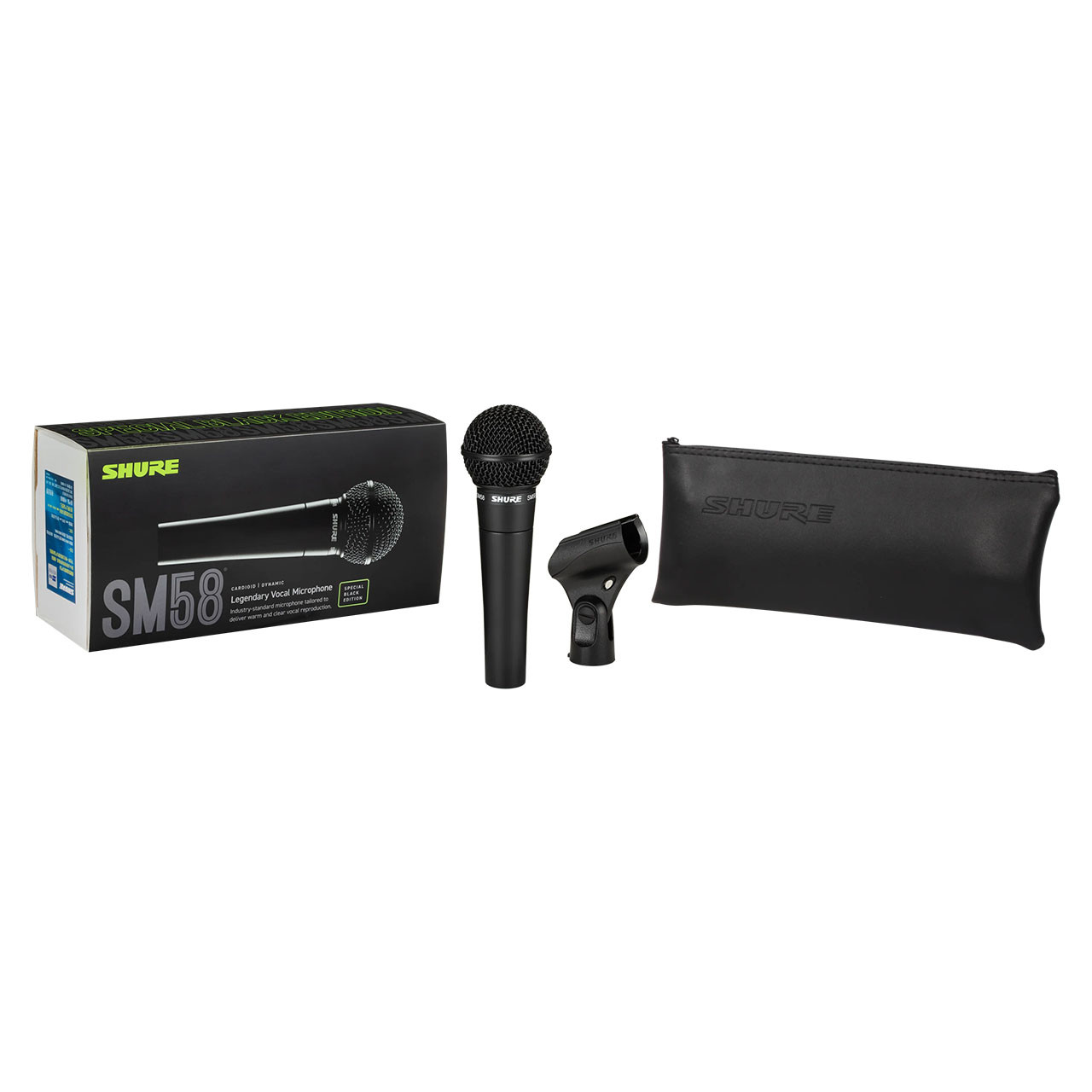 Shure SM58 dynamisches Mikrofon Special Black Edition