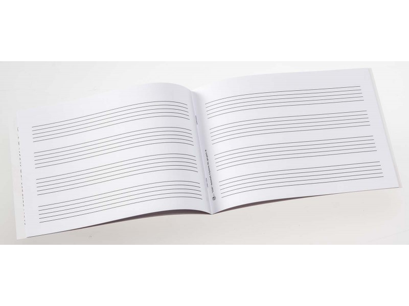 Star Notenheft Nr. 213 DINA5 QF 4 Systeme mit Hilfslinien, weit