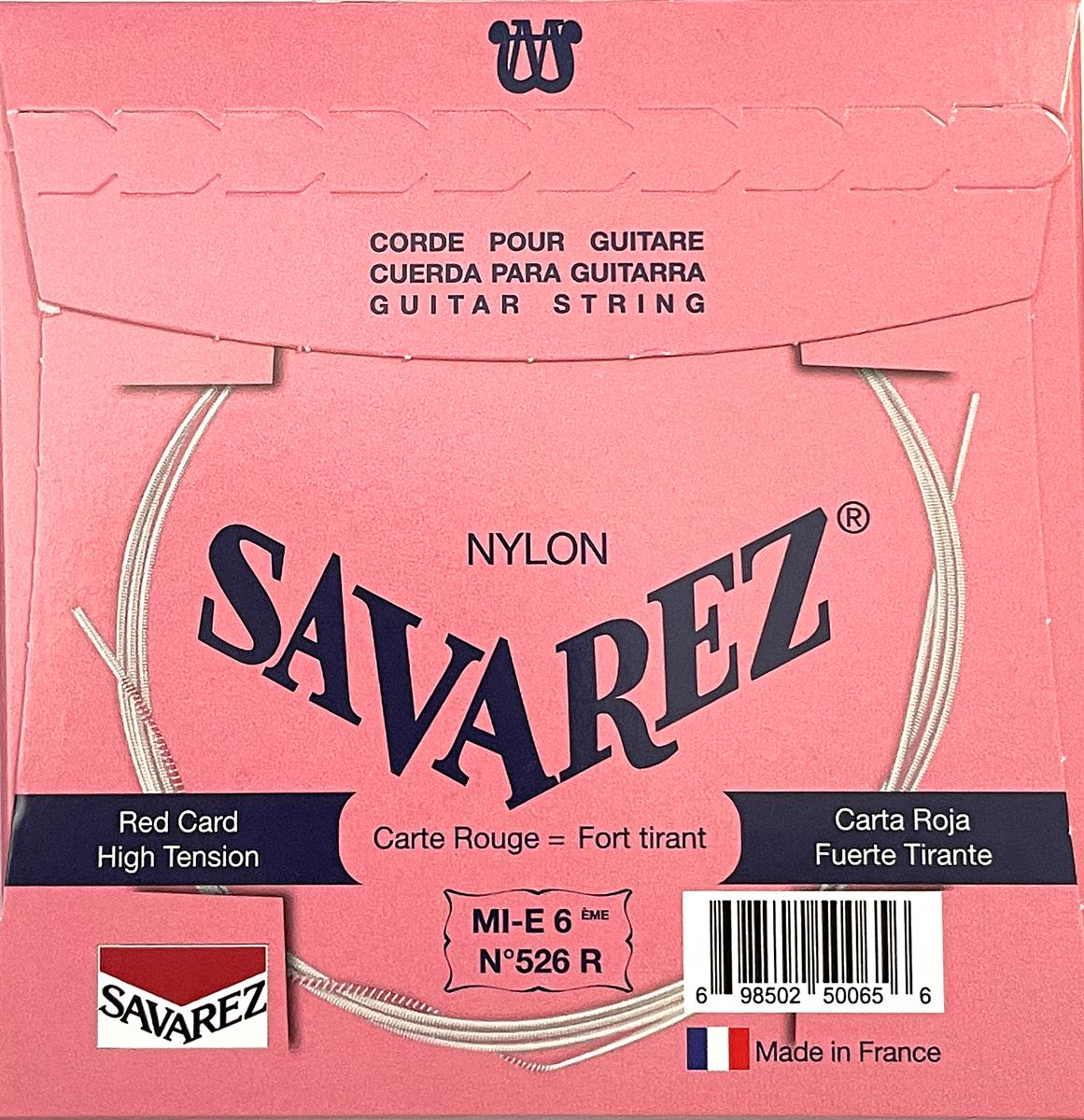 Savarez 520R High Tension Satz Saiten für Konzertgitarre
