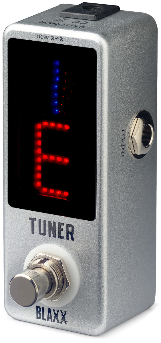 Stagg BLAXX BX Tuner Stimmgerät Bodenpedal Stagg BLAXX BX Tuner Stimmgerät Bodenpedal