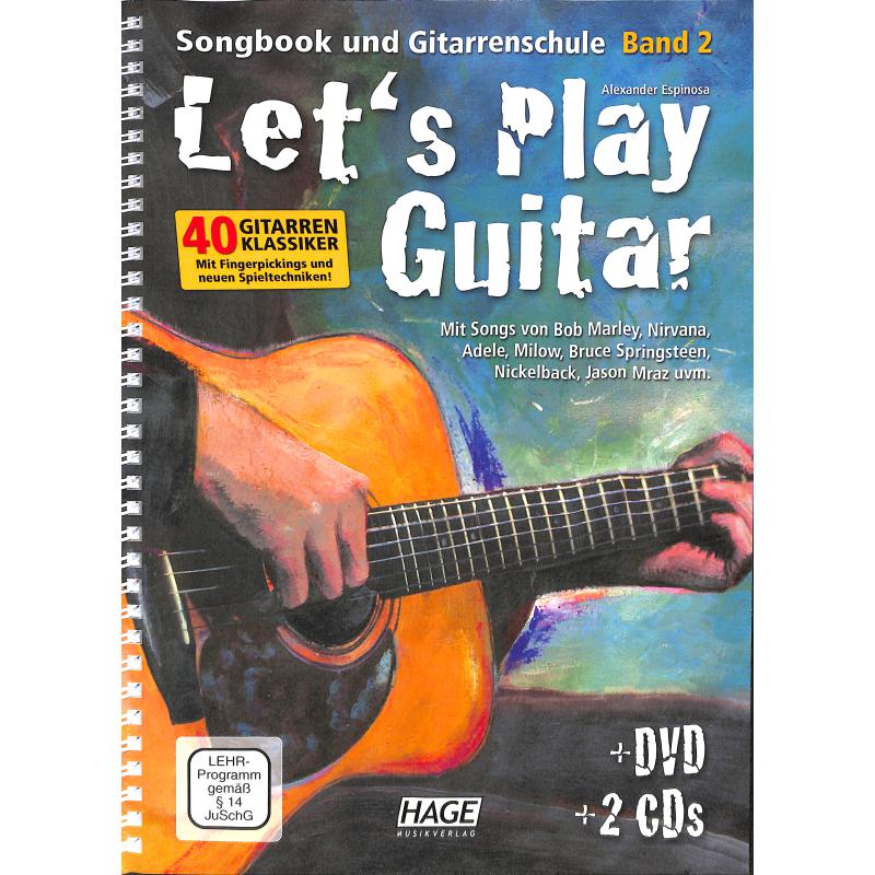 Let´s Play Guitar Band 2 + DVD + 2 CD