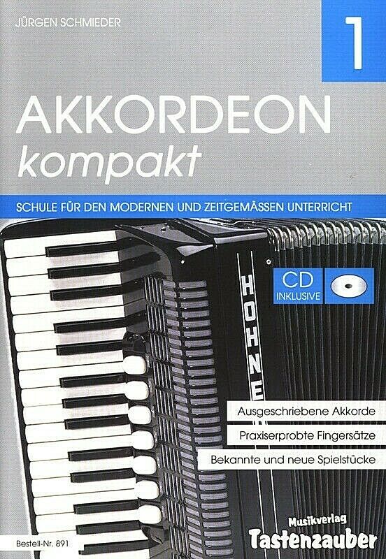 Akkordeon kompakt - Schule, Bd. 1 Jürgen Schmieder