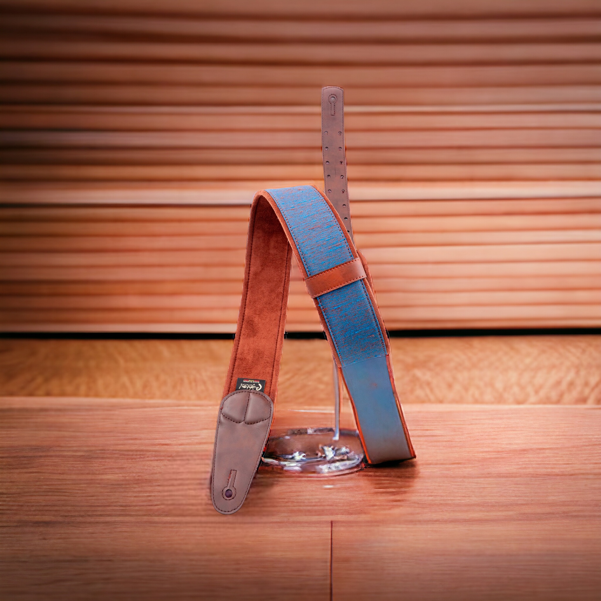 RightOn! Gitarrengurt Mojo Boxeo blau