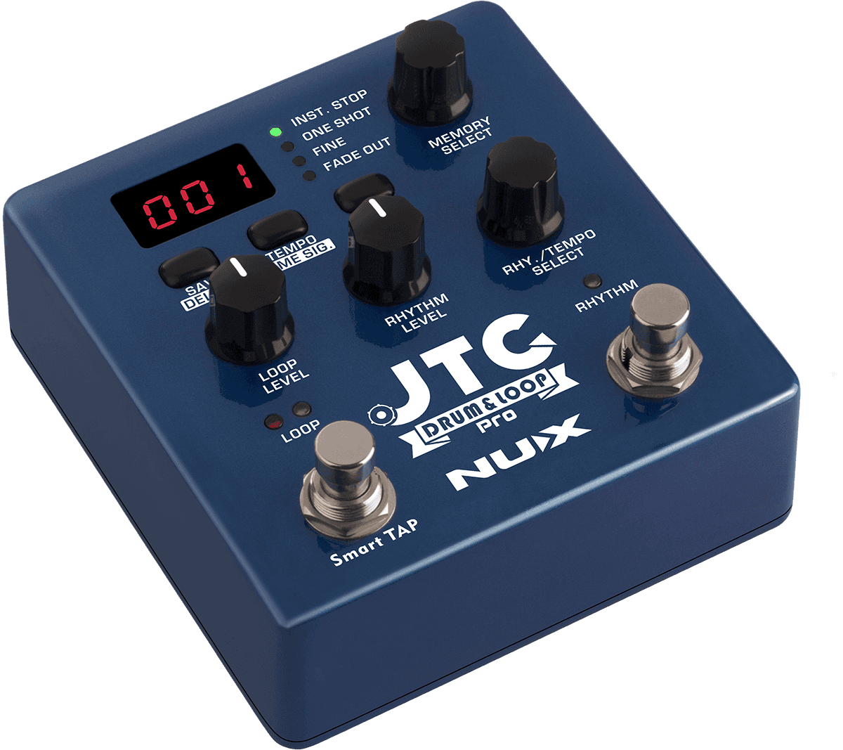 NUX NDL5 JTC Drum & Loop Pro Effektpedal für E-Gitarre & Bass