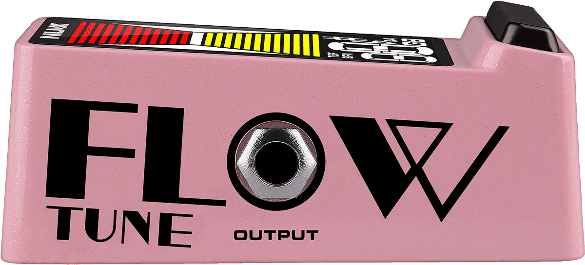 NUX FLOWTUNE 2 pink chromatisches Stimmgerät