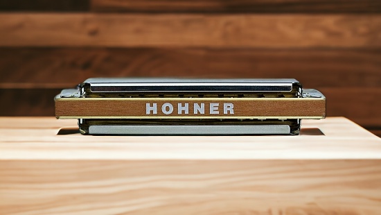 Hohner Marine Band 1896 Classic in A natürlich Moll Mundharmonika 