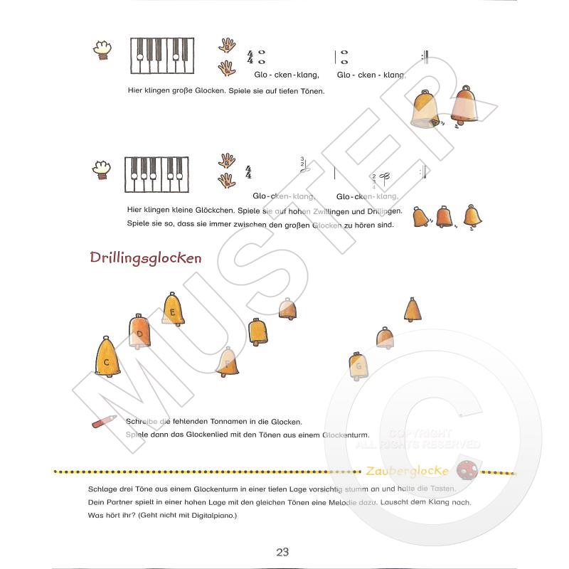 Tastentiger & Co (incl. CD) • für den Gruppenunterricht 