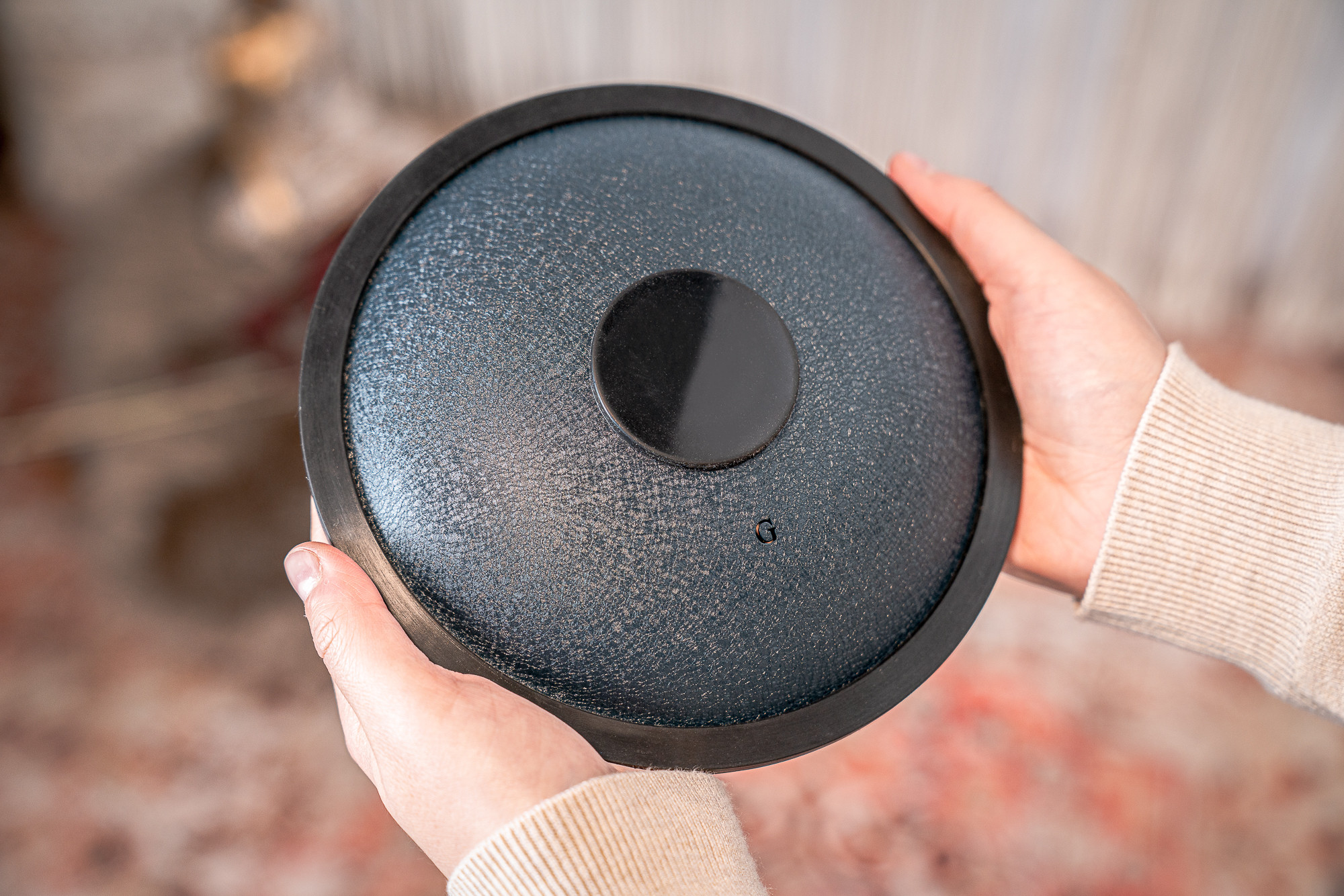 Meinl SSTD2NB - Small Steel Tongue Drum G Minor, blau