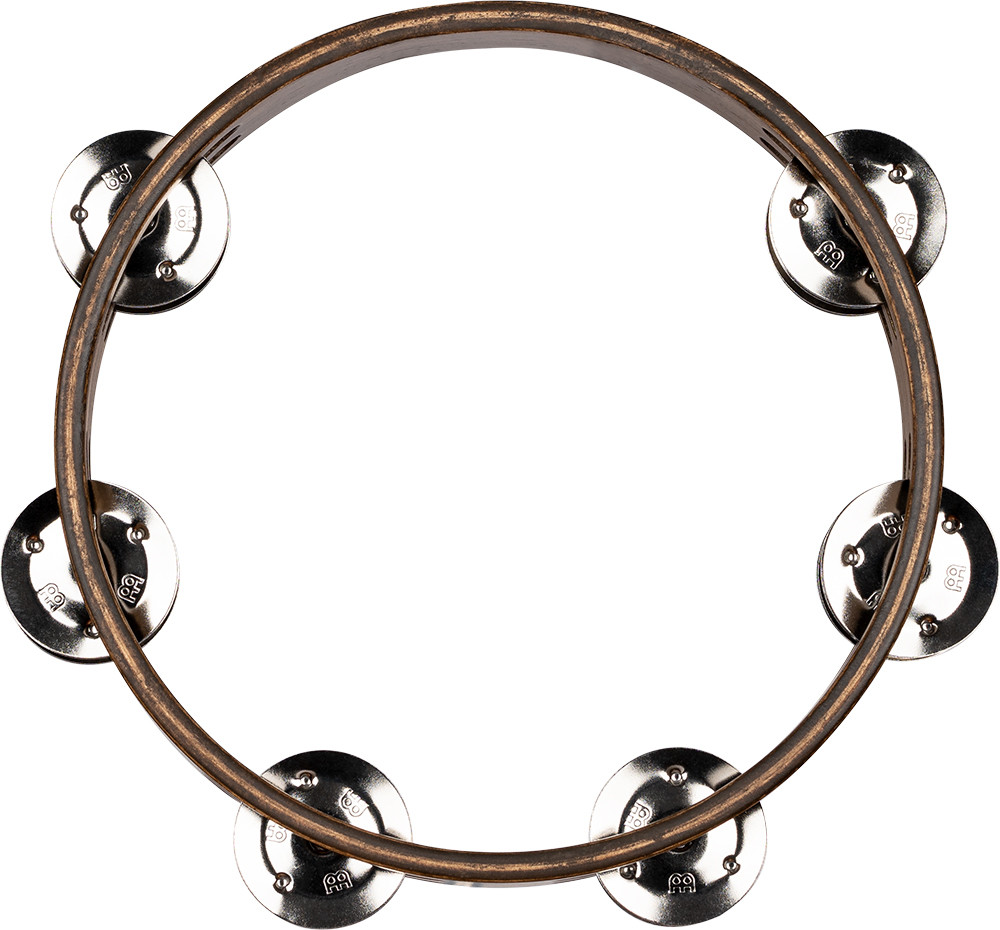 Meinl CTA2WB 8" Tambourine Compact, Walnussbraun, Stahl