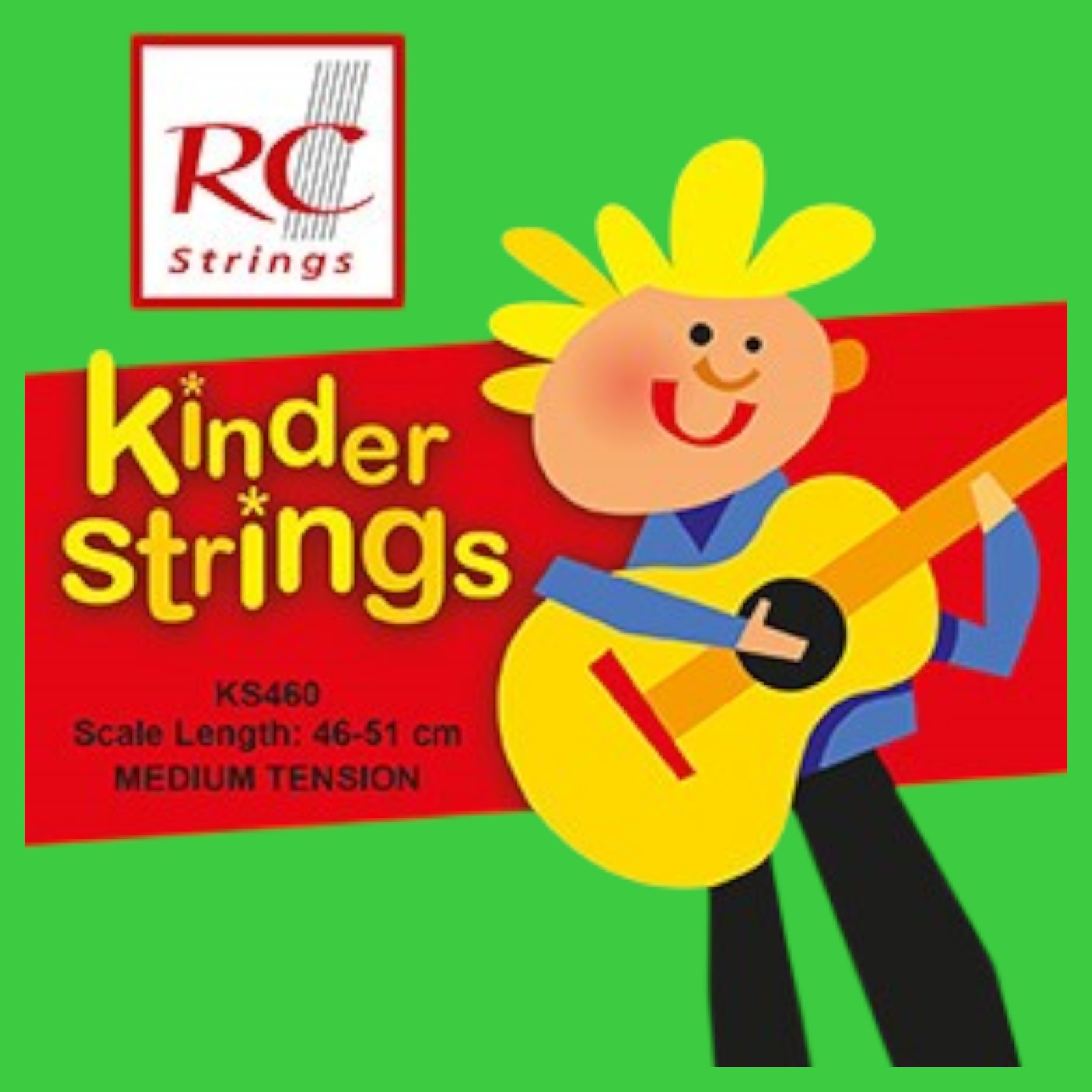 RC Strings KS460 Satz Saiten für Konzertgitarre 1/4 Medium Tension