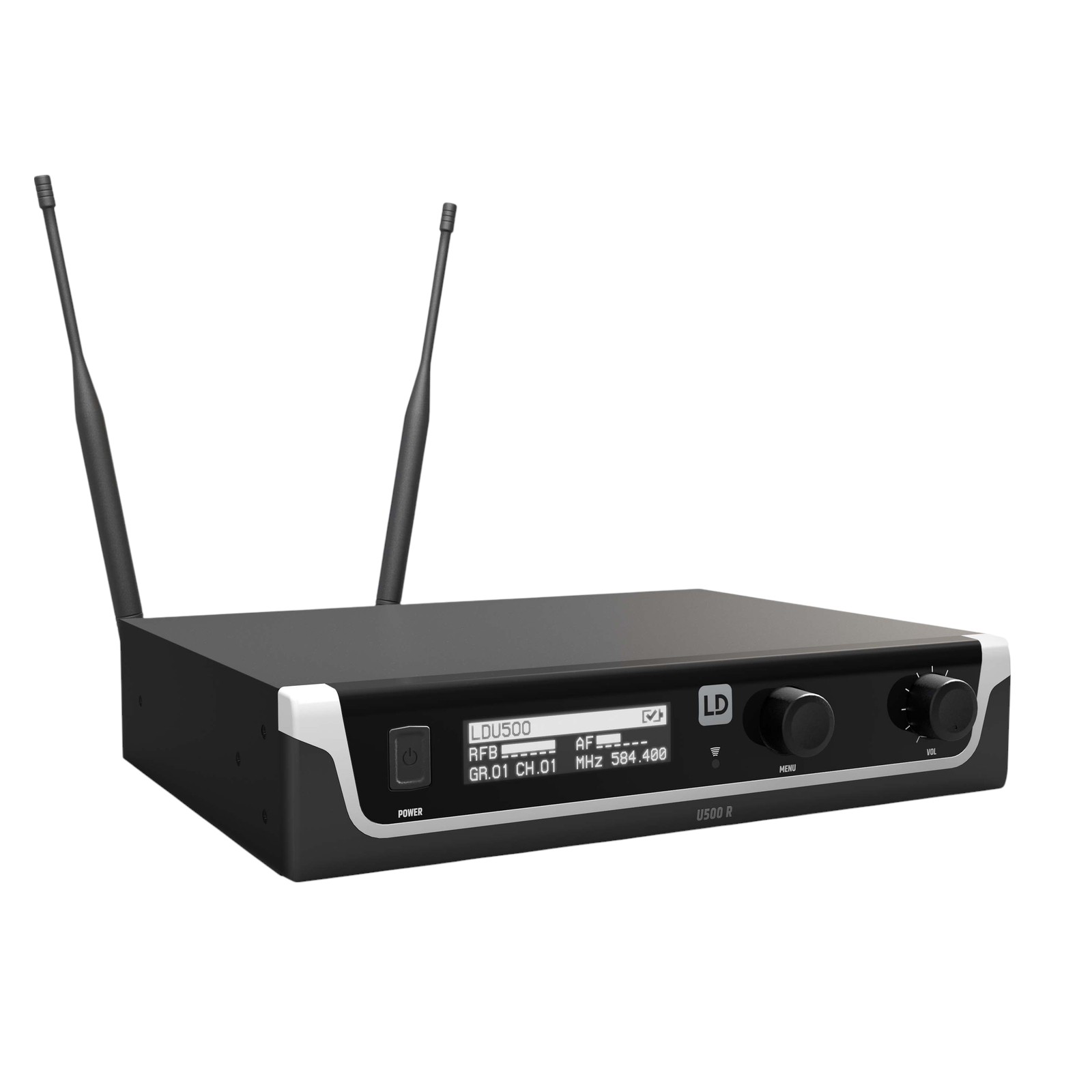 LD Systems U505BPH Funkmikrofon System mit Bodypack und Headset schwarz - 584 – 608 MHz