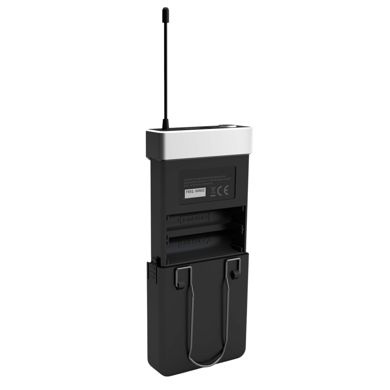 LD Systems U505BPH Funkmikrofon System mit Bodypack und Headset schwarz - 584 – 608 MHz